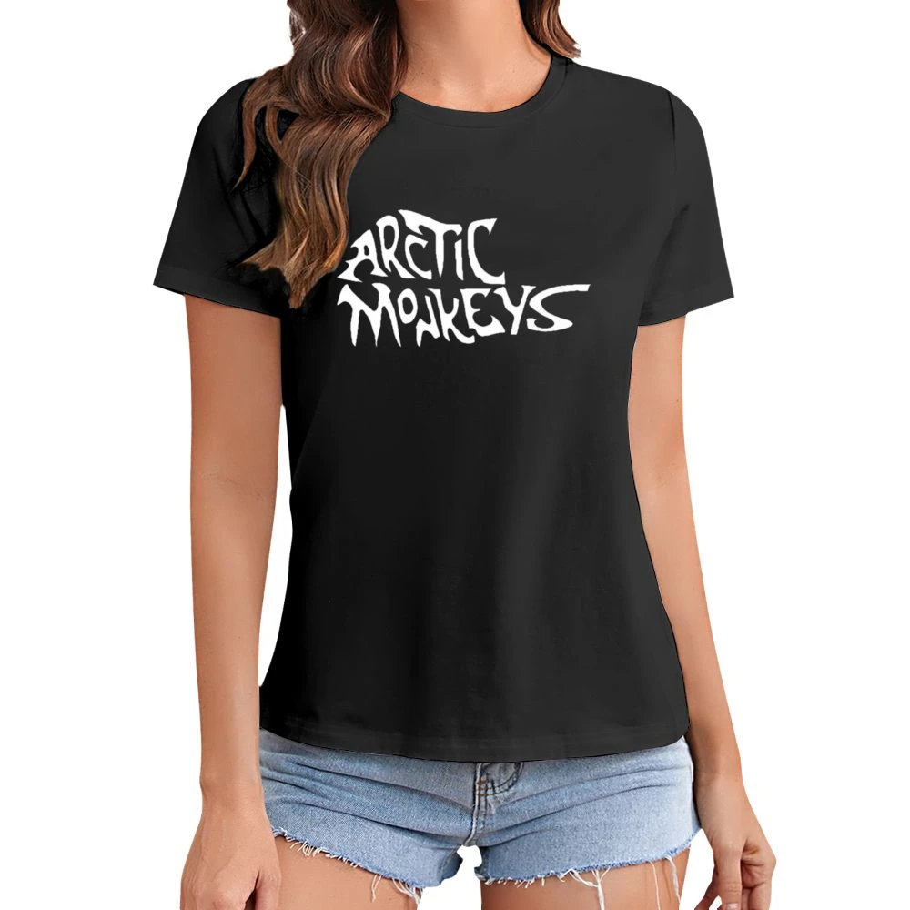 artic monkeys a02 Asian Size Women Ladies T-shirt