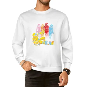 astronout ghost European Size Pullover Sweater