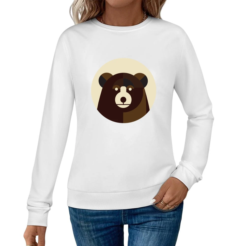 bear Women Pullover Sweatshirt