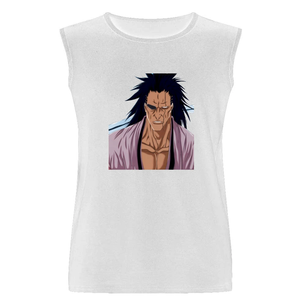 captain of the 11th Division in the Gotei 13 Zaraki Kenpachi Bleach an Men Sleeveless T-Shirt