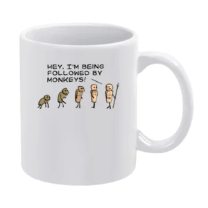 explosm evolution White Mug