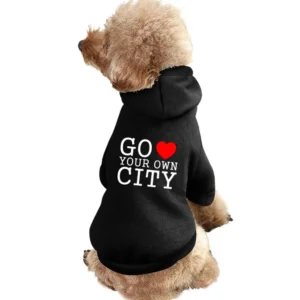 go heart your own city funny love Pet Apparel Clothes
