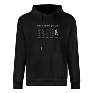 guides alcohol funny drunkness drunk drinking guide European Size Men Hoodie