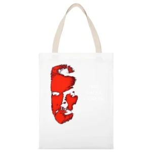 humor sean connery White Canvas Tote Shopping Bag