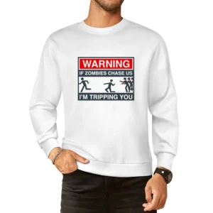 i'm tripping you European Size Pullover Sweater
