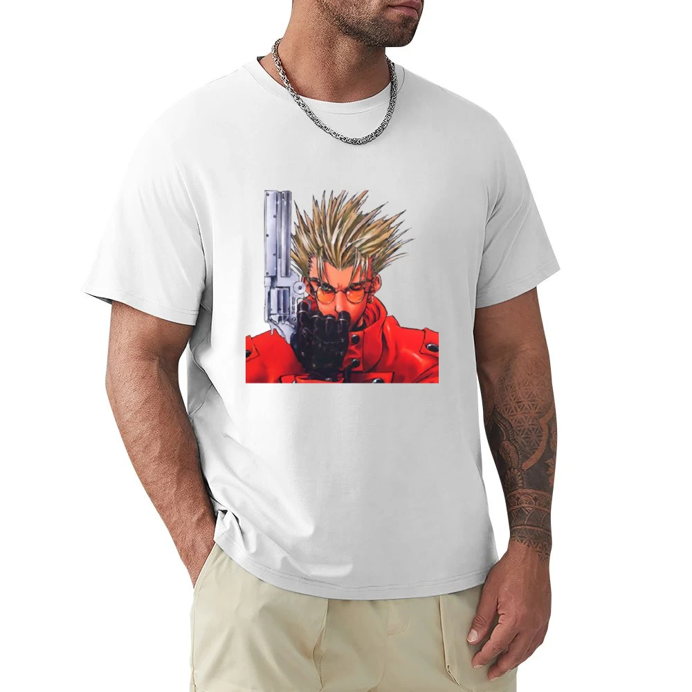 im02 trigun vash the stampede with revolver Premium Men T-shirt