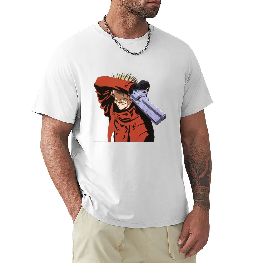 im03 trigun vash the stampede with revolver Premium Men T-shirt