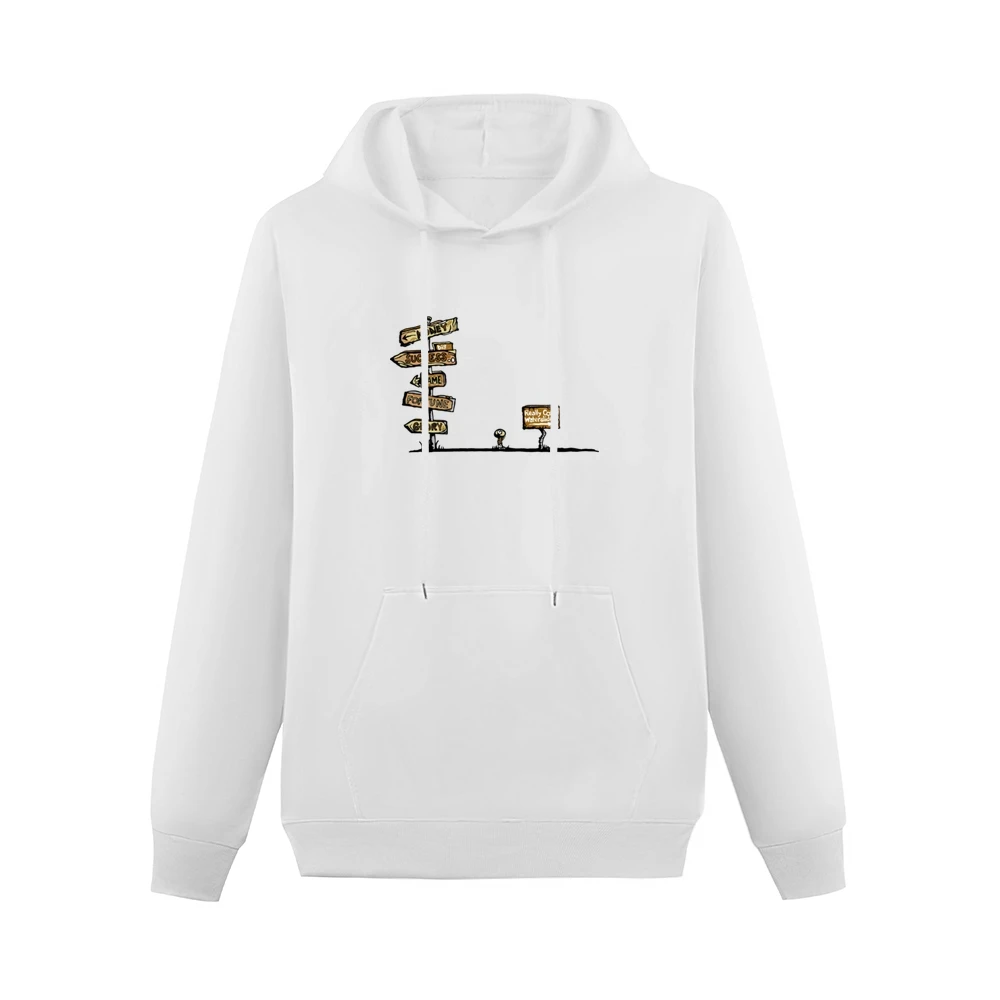 life choice fame glory big success money fortune or really cool water Men Hoodie With Pocket