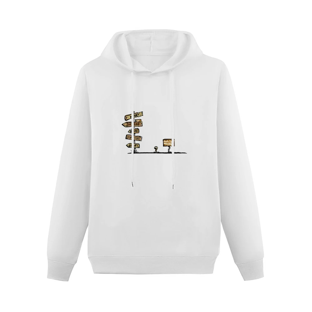 life choice fame glory big success money fortune or really cool water Men Hoodie Without Pocket