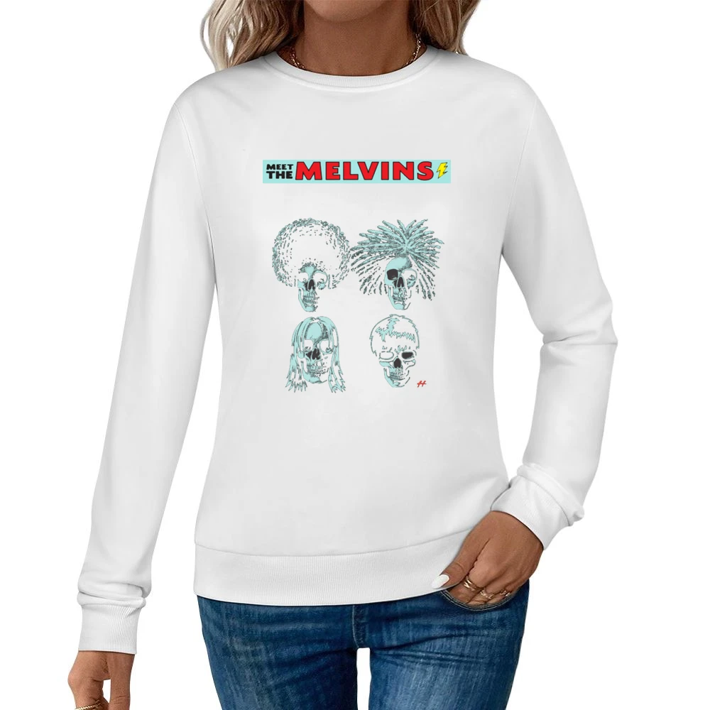 meet The Melvins american rock band t-shirt Women Pullover Sweatshirt