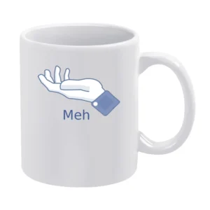 meh White Mug
