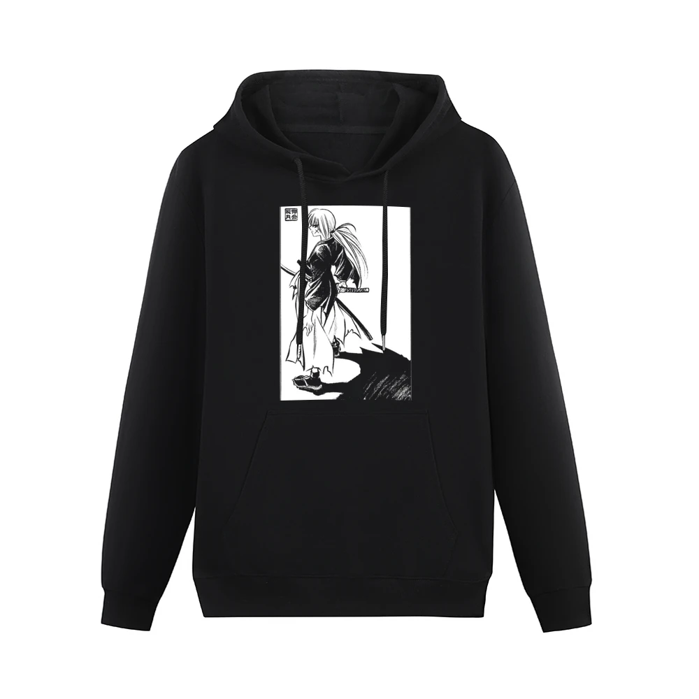 meiji era battosai himura ruroini kenshin samurai x with sakabato T Sh Men Hoodie With Pocket