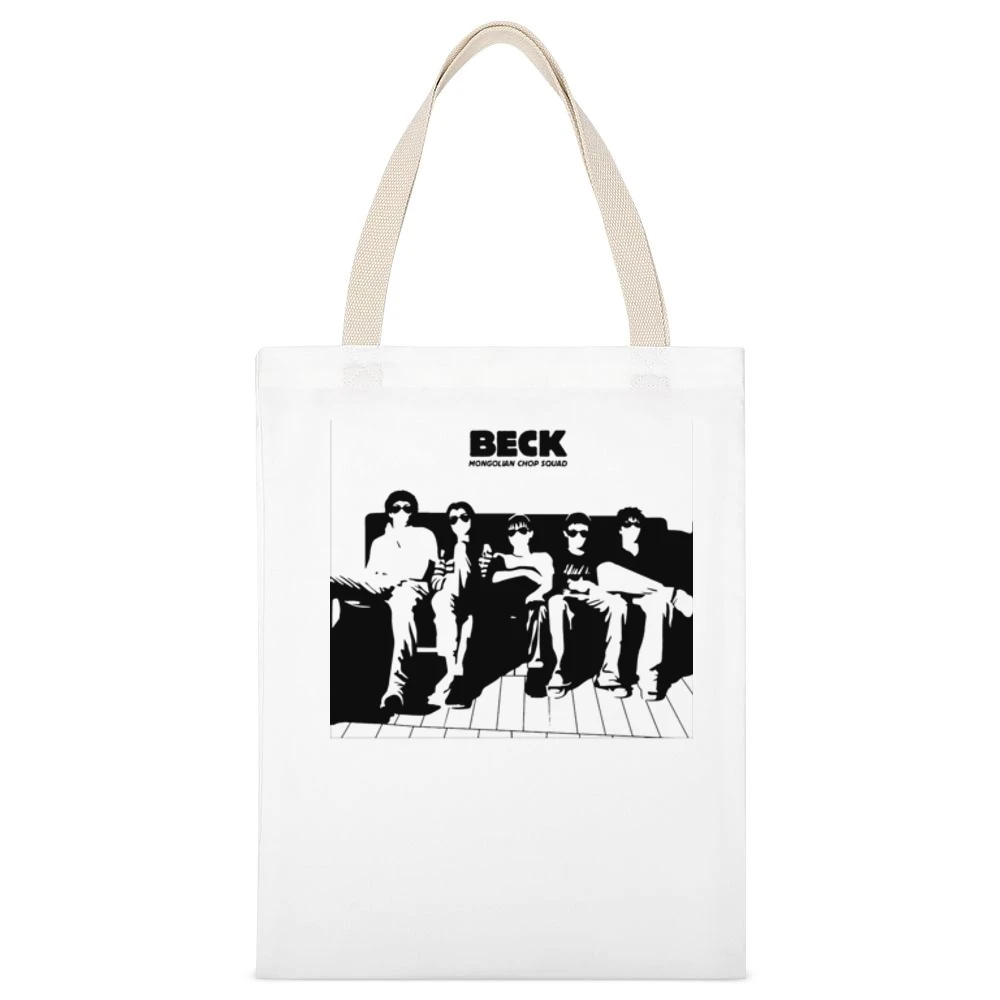 member beck mengolian chop squad manga White Canvas Tote Shopping Bag