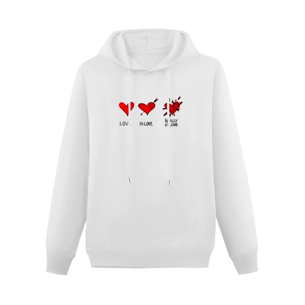 really in love Men Hoodie With Pocket