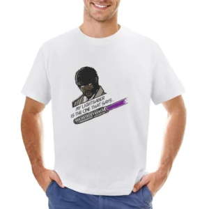 samuel lee jackson jules verne pulp fiction star wars jedi knight ligh Asian Size Men T-Shirt