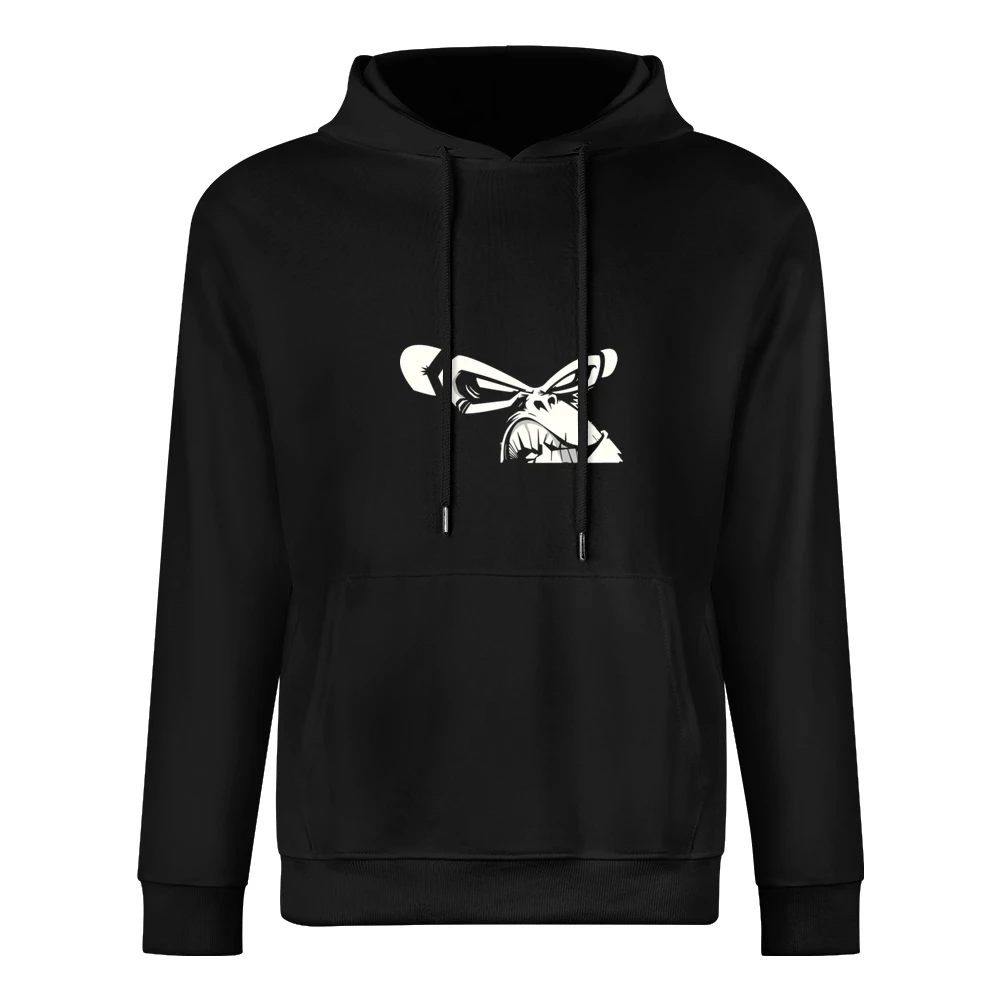 simpanse - smirk ape European Size Men Hoodie