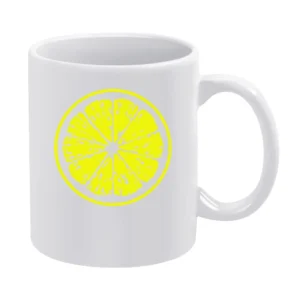 sliced lemon lemonade lime fruit citrun White Mug