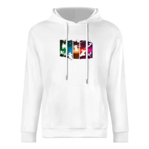 soul society shinigami Silhouette Bleach characters manga anime Tite K European Size Men Hoodie