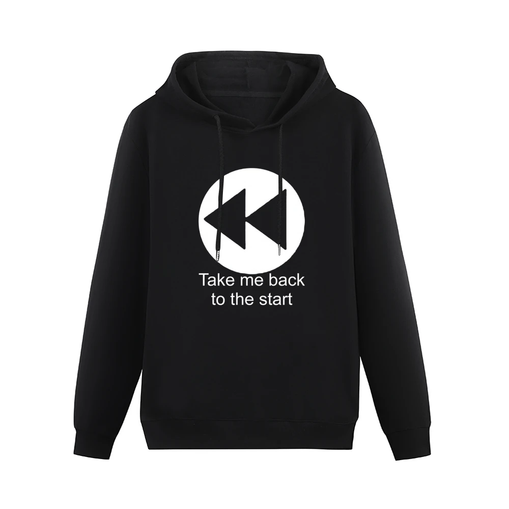 take me back to player music button Men Hoodie Without Pocket