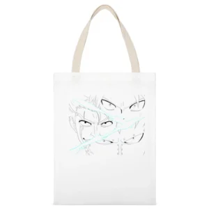 the dragon slayers White Canvas Tote Shopping Bag