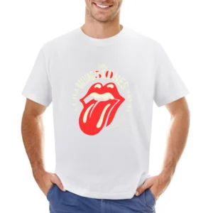 the fifty years rolling stones rock band Asian Size Men T-Shirt