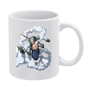 the marine white huter captain admiral smoker one piece anime manga T White Mug