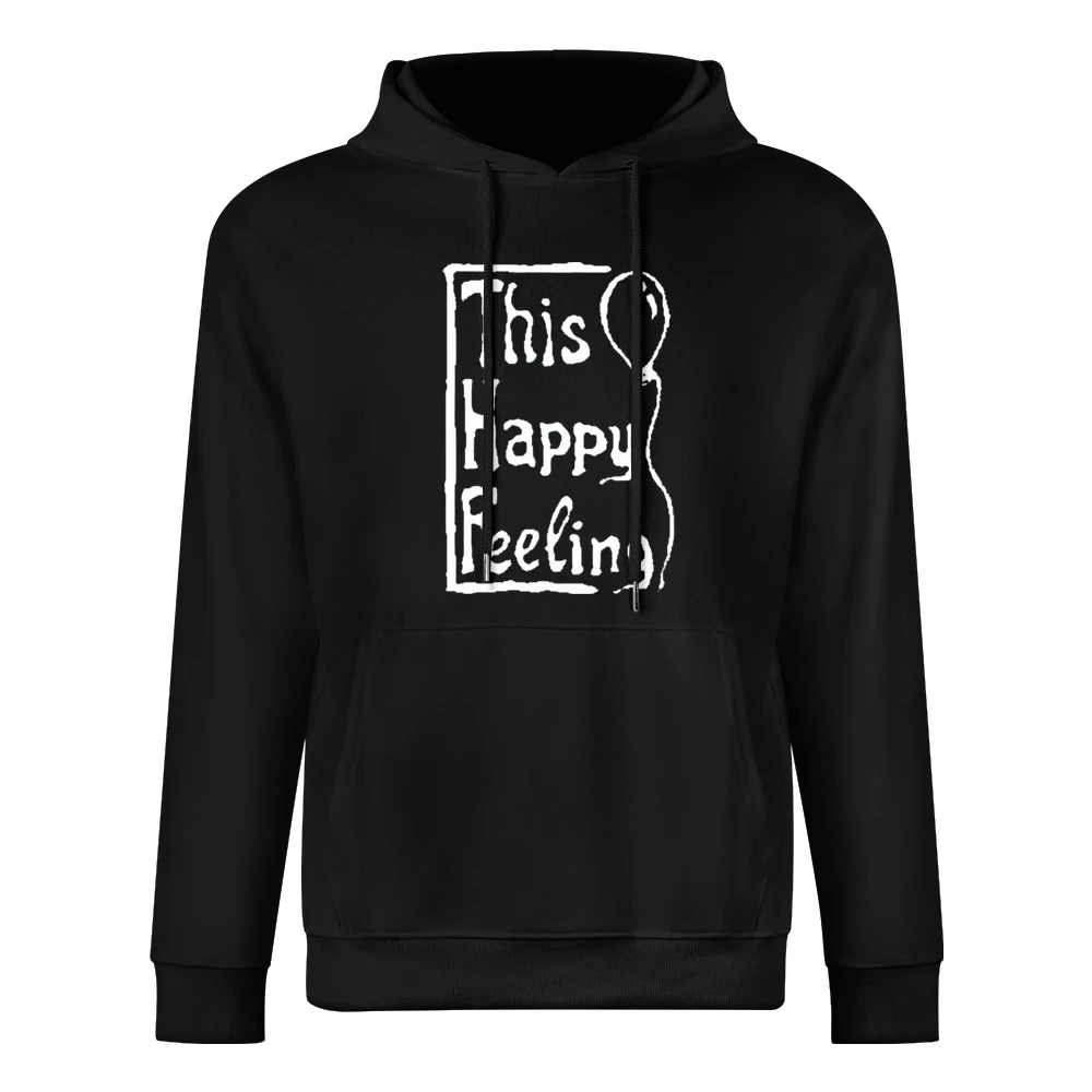 this happy feeling European Size Men Hoodie