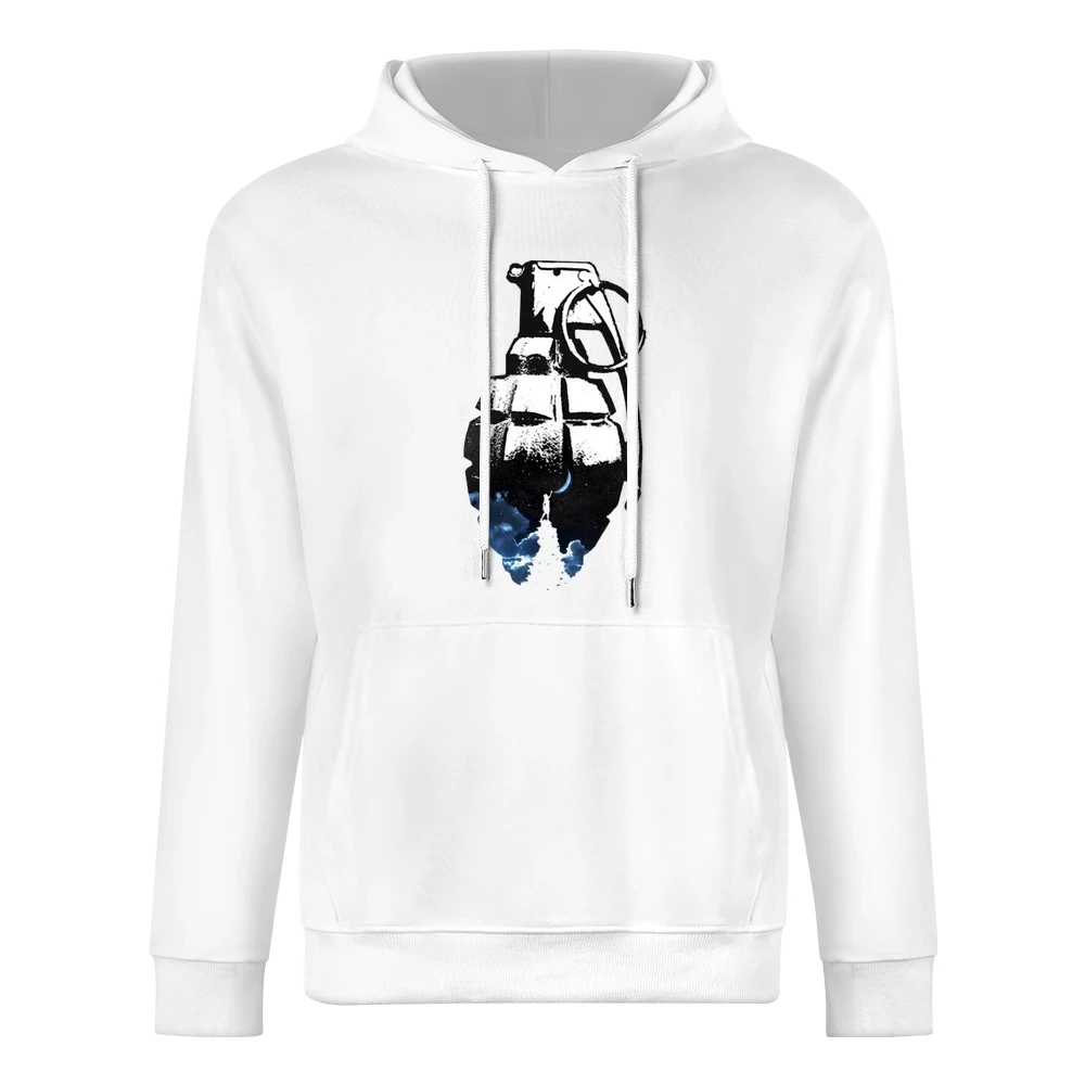 touching the moon grenade European Size Men Hoodie