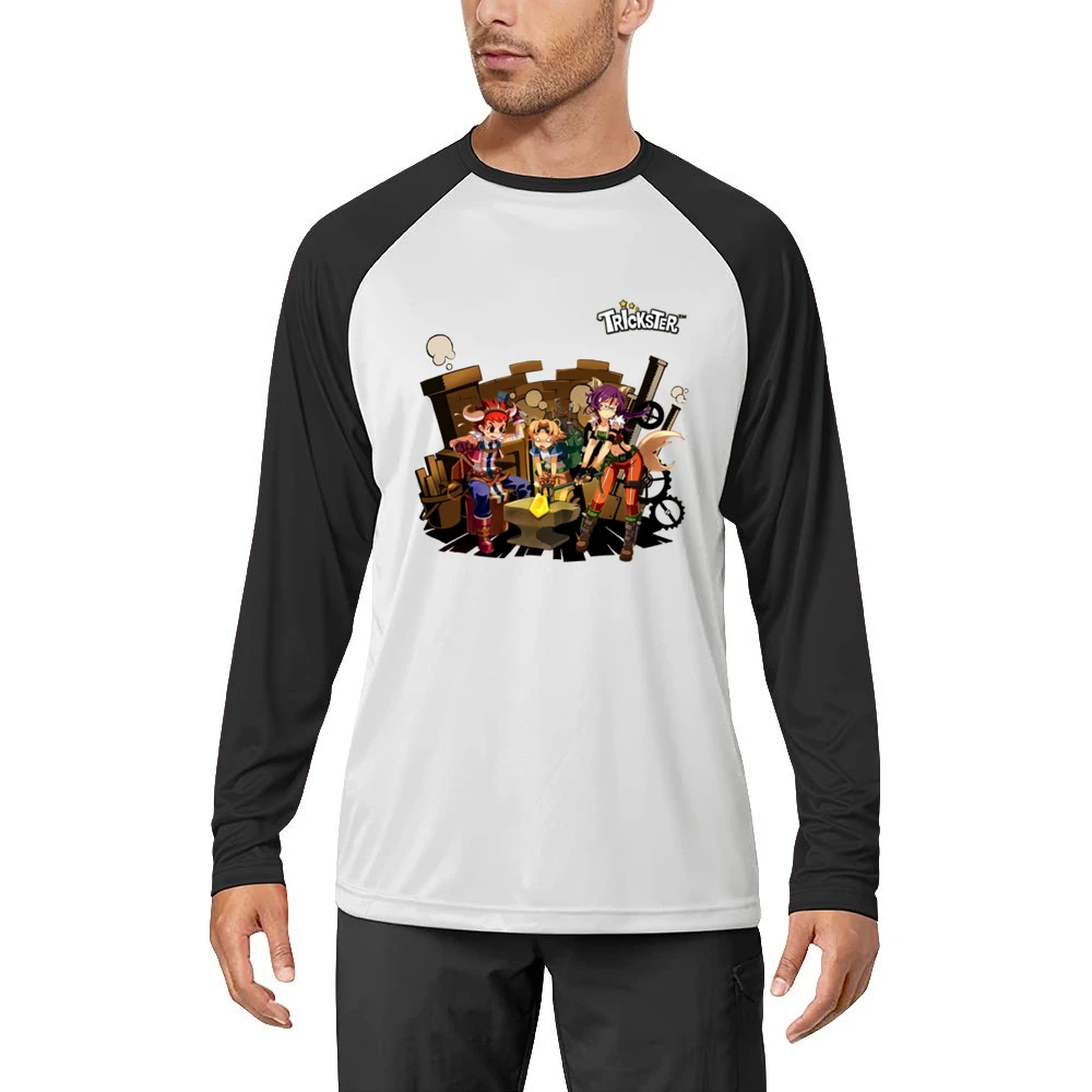 trickster angel Men Long Sleeve T-Shirt