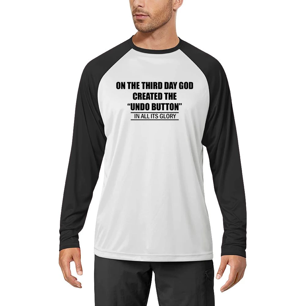 undo button Men Long Sleeve T-Shirt