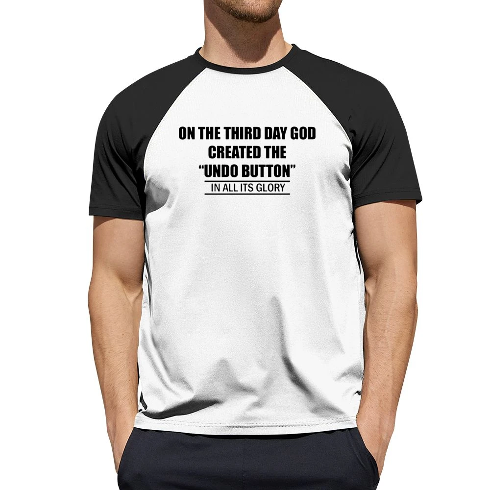 undo button Men Short Sleeve T-Shirt