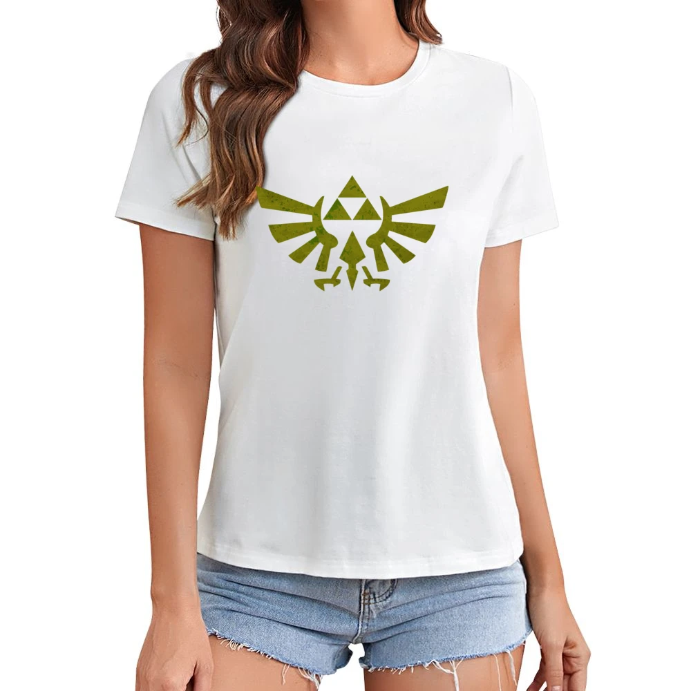 video games hyrule the legend of zelda Asian Size Women Ladies T-shirt