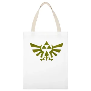 video games hyrule the legend of zelda White Canvas Tote Shopping Bag