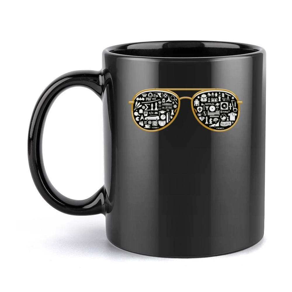 what's geek Black Mug